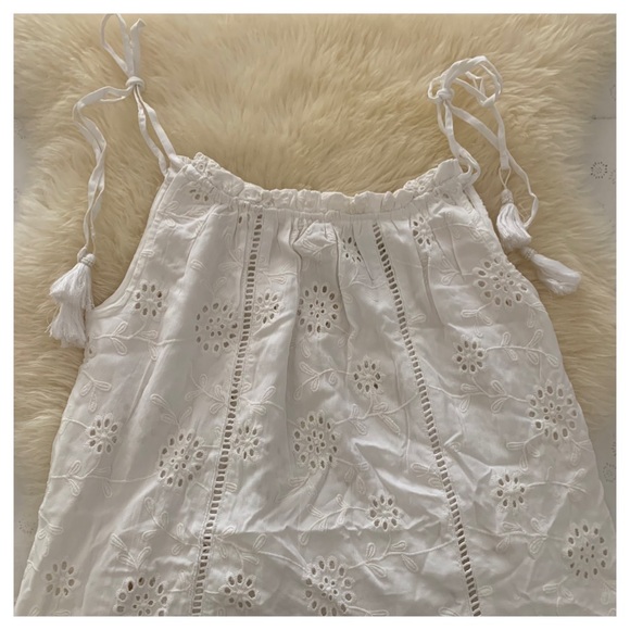 NWT NICOLE MILLER ARTELIER Eyelet Lace Dress - Picture 4 of 6